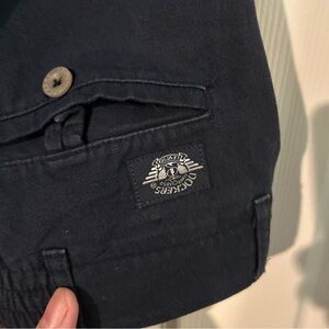 Dockers Dark Cargo Pants with Buttoned Pocket
